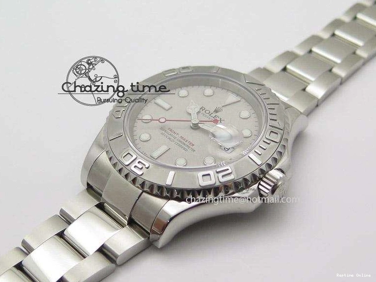0514 Supportive Yacht-Master 116622 Silver Dial JF Best Edition On SS Bracelet SA3135 V 4032